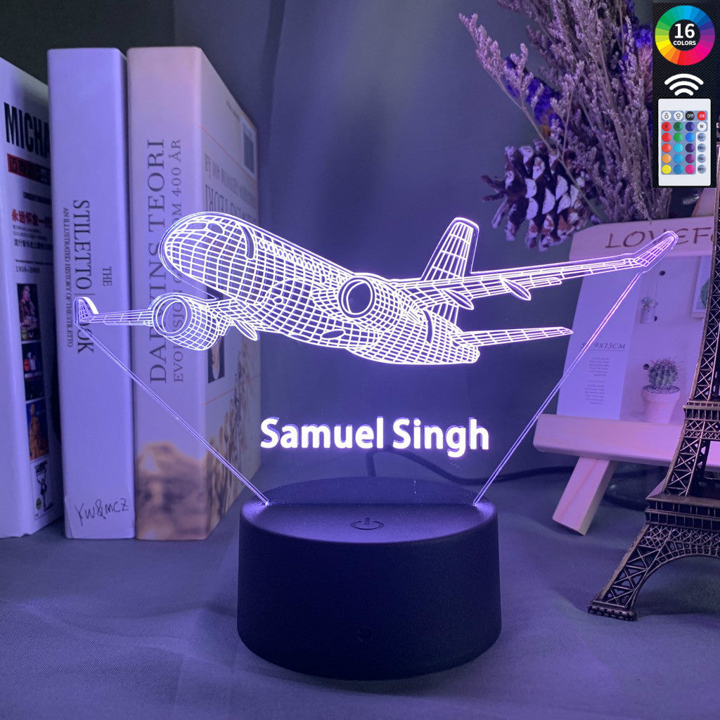 Aircraft Light Hologram Night Light - VELORIA