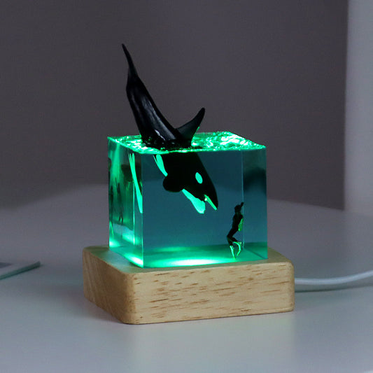 Cube Decoration Luminous Mini Small Night Lamp - VELORIA