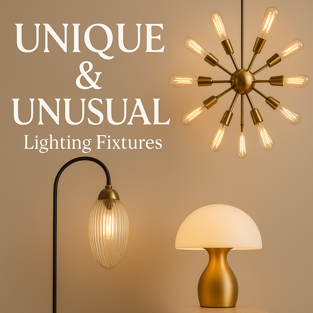 Unique & Unusual Lighting Fixtures
