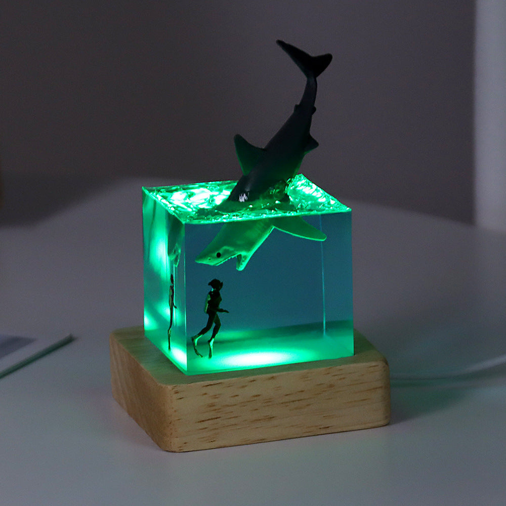 Cube Decoration Luminous Mini Small Night Lamp - VELORIA