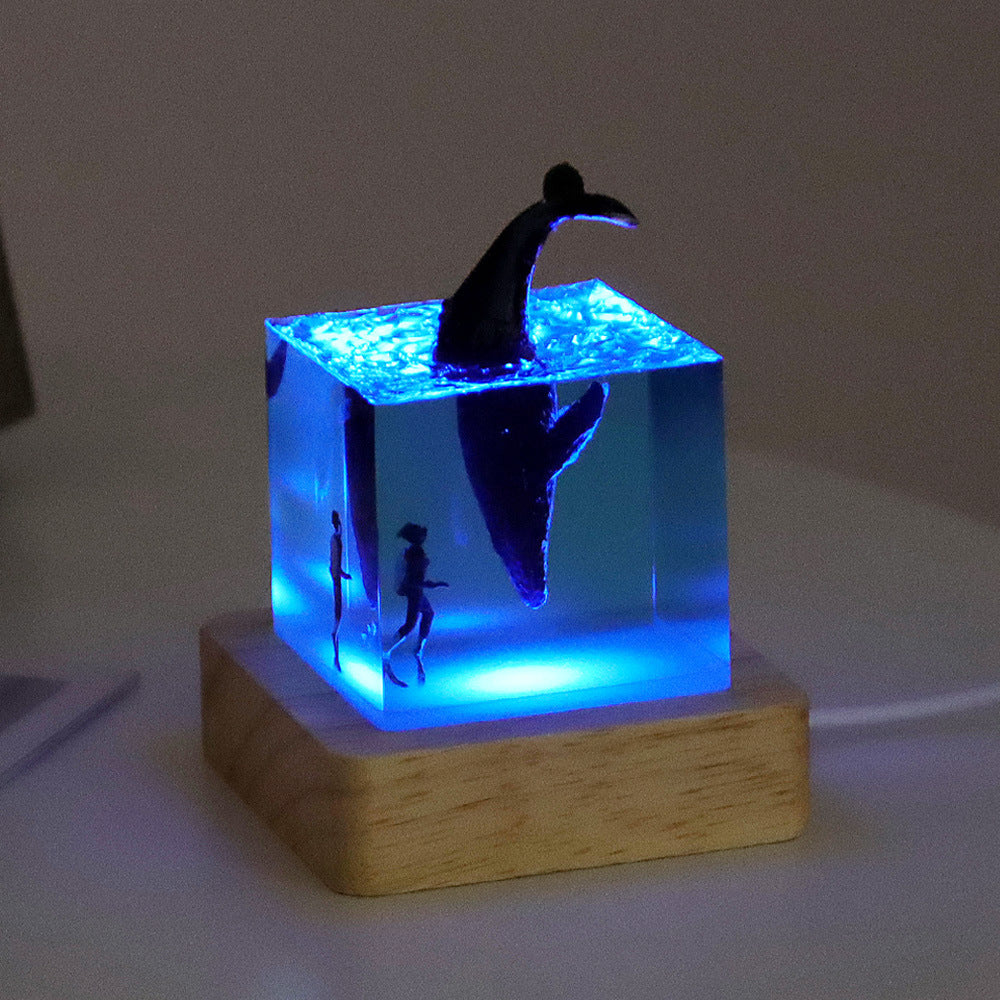 Cube Decoration Luminous Mini Small Night Lamp - VELORIA