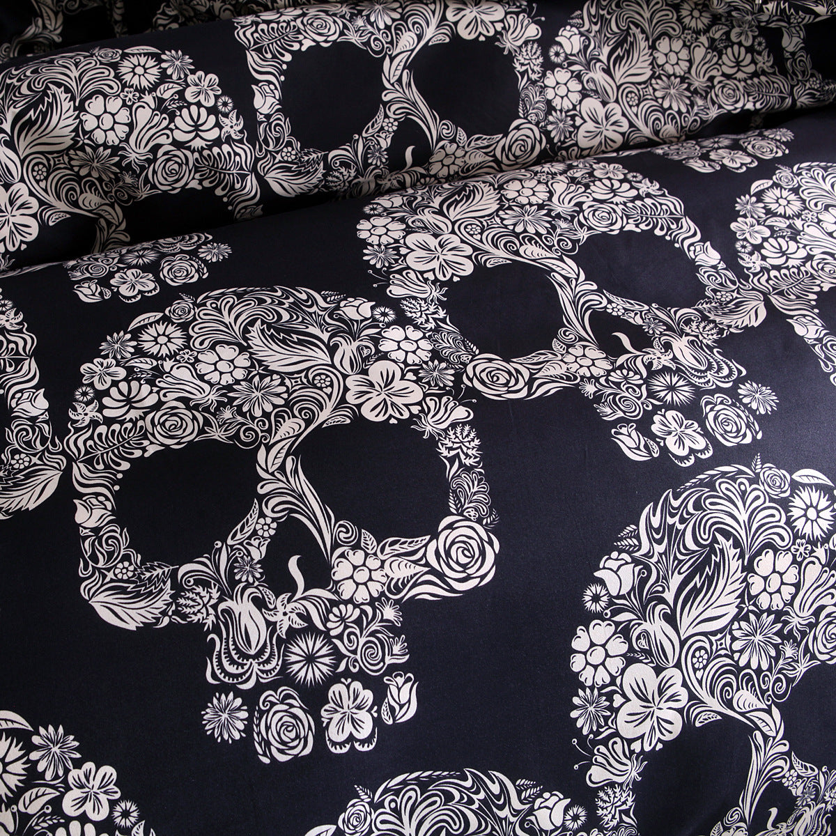 Skull Home Textiles Set Quilt Cover - VELORIA