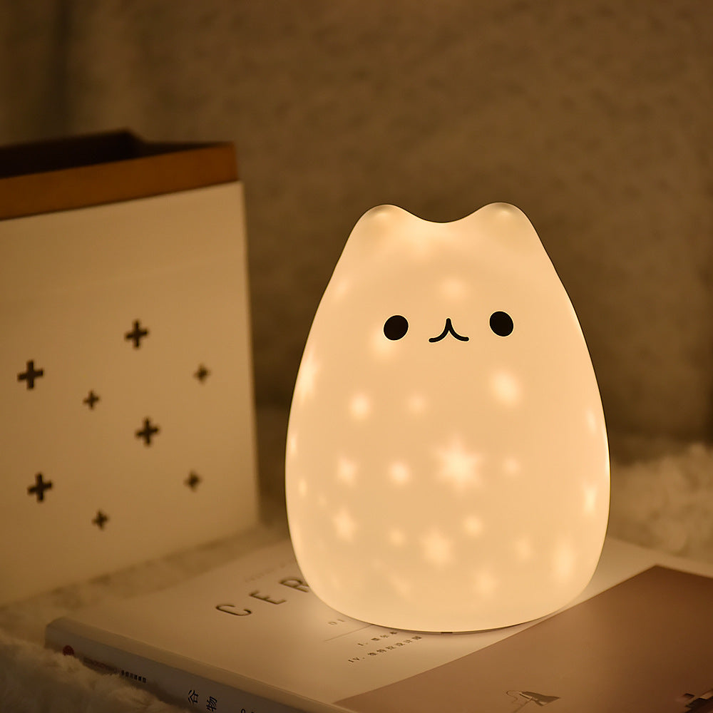 LED projection silicone night light - VELORIA