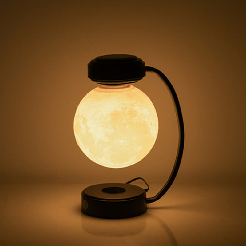 Creative Personality Magnetic Levitation Moon Lamp For home Bedside Table Lamp - VELORIA