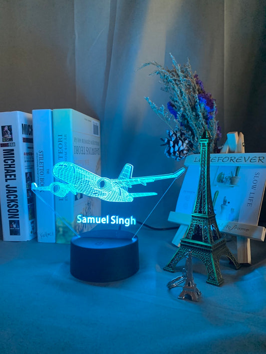 Aircraft Light Hologram Night Light - VELORIA