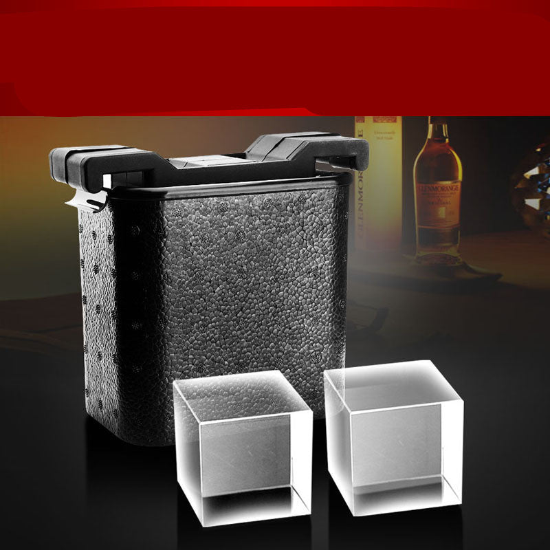 Whiskey Ice Cube Ice Hockey Skull Ice Box Crystal Ice Cube Ice Tray Mold - VELORIA
